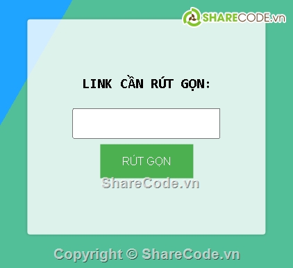 code rút gọn link,mã xác minh,không cần database,link rút gọn,rút gọn,rút gọn link